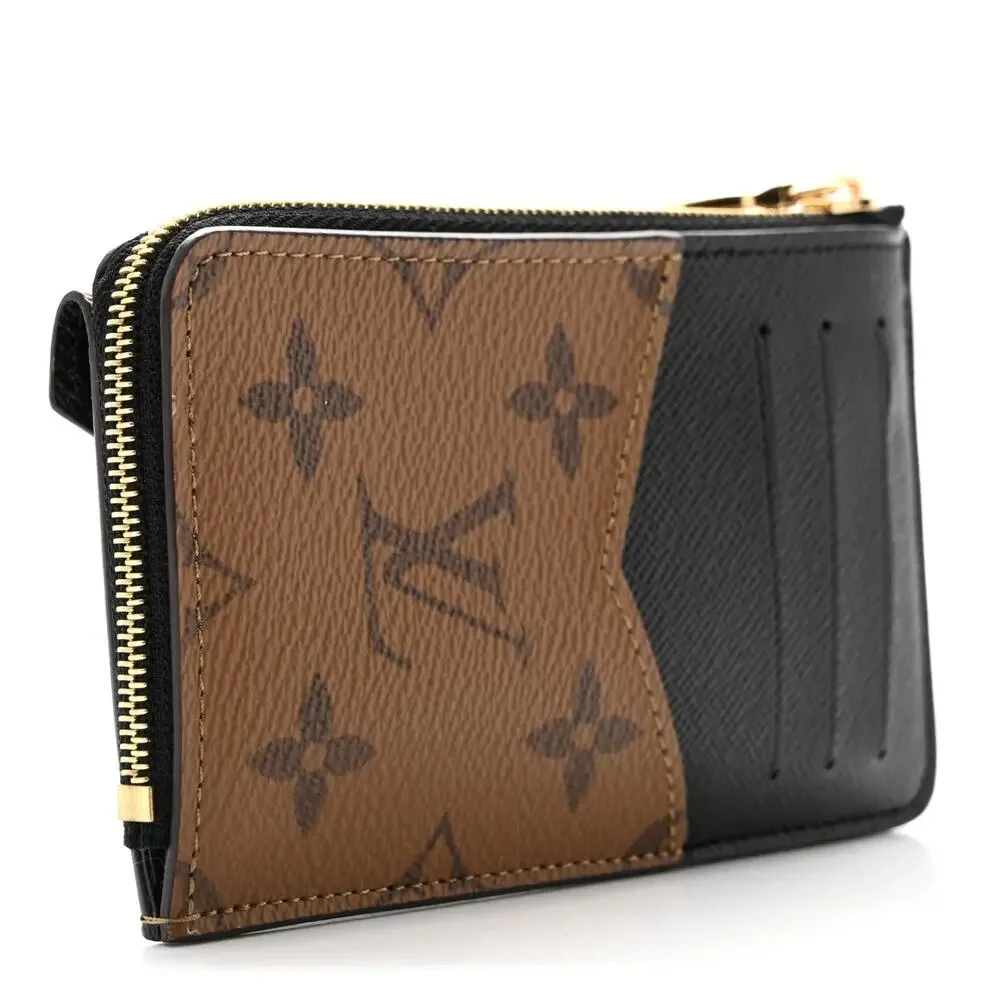 Louis Vuitton RECTO VERSO *New* Reverse Monogram Card Holder Brown w/box+dustbag